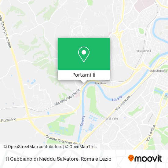 Mappa Il Gabbiano di Nieddu Salvatore