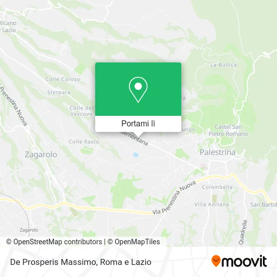 Mappa De Prosperis Massimo