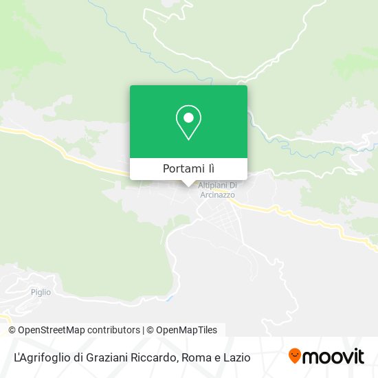 Mappa L'Agrifoglio di Graziani Riccardo