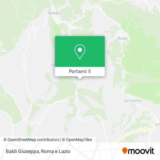 Mappa Baldi Giuseppa