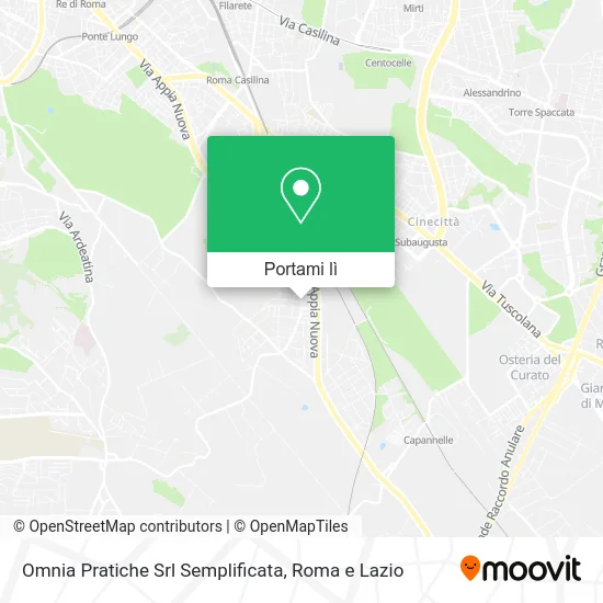 Mappa Omnia Pratiche Srl Semplificata