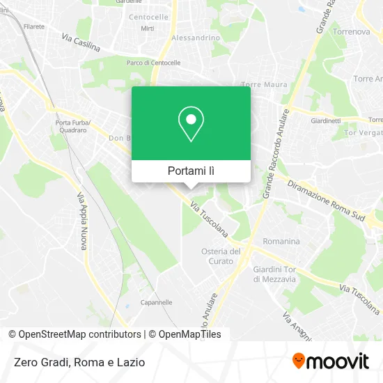 Mappa Zero Gradi