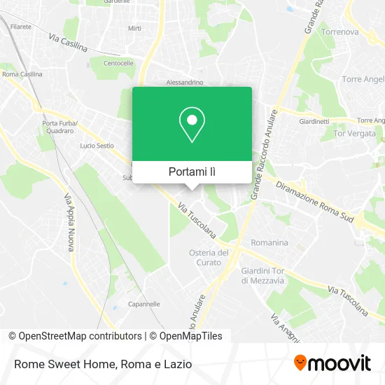 Mappa Rome Sweet Home