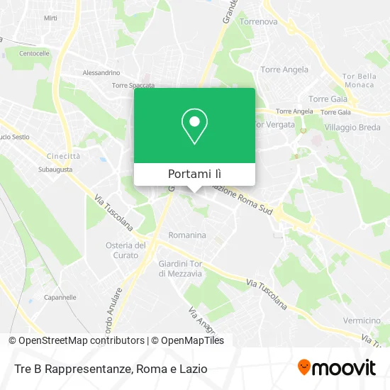 Mappa Tre B Rappresentanze