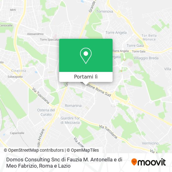 Mappa Domos Consulting Snc di Fauzia M. Antonella e di Meo Fabrizio