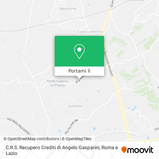 Mappa C.R.S. Recupero Crediti di Angelo Gasparini