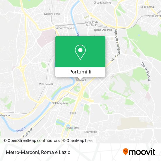 Mappa Metro-Marconi