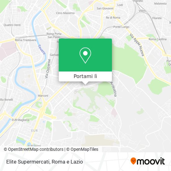 Mappa Elite Supermercati