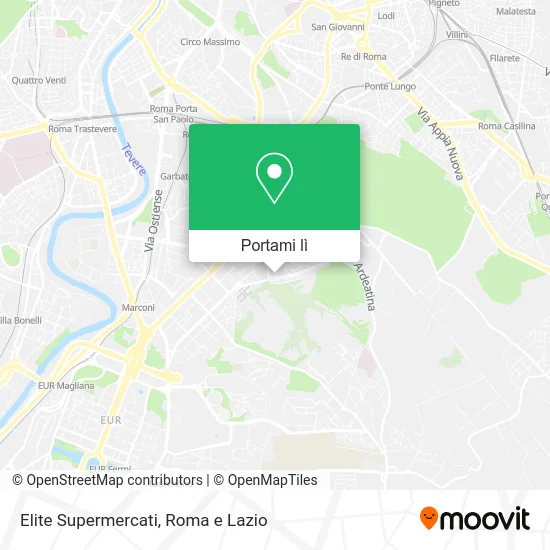 Mappa Elite Supermercati