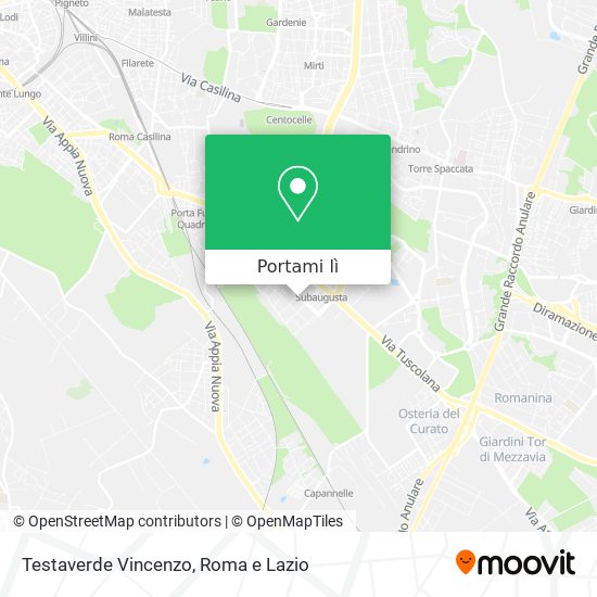Mappa Testaverde Vincenzo