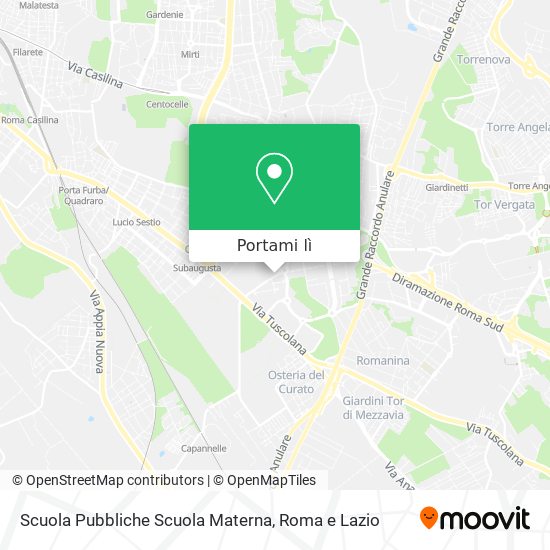 Mappa Scuola Pubbliche Scuola Materna