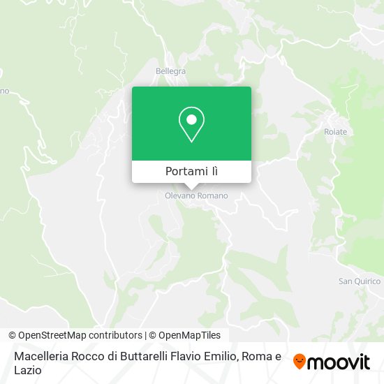 Mappa Macelleria Rocco di Buttarelli Flavio Emilio