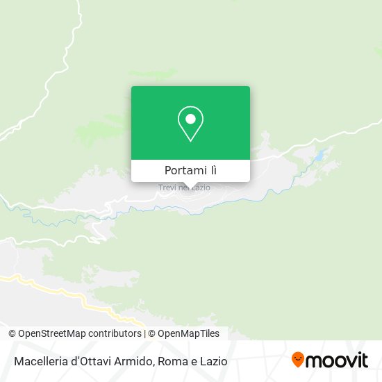Mappa Macelleria d'Ottavi Armido