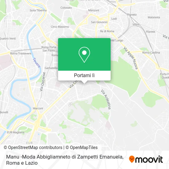 Mappa Manu -Moda Abbigliamneto di Zampetti Emanuela