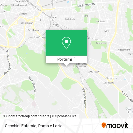 Mappa Cecchini Eufemio