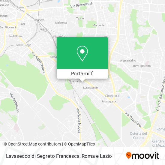 Mappa Lavasecco di Segreto Francesca