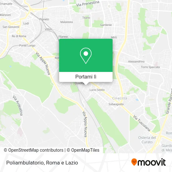 Mappa Poliambulatorio