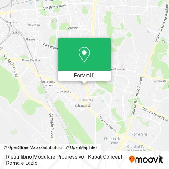 Mappa Riequilibrio Modulare Progressivo - Kabat Concept