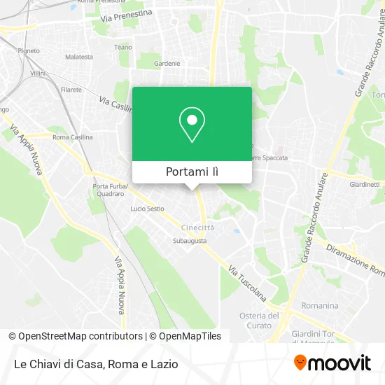 Mappa Le Chiavi di Casa