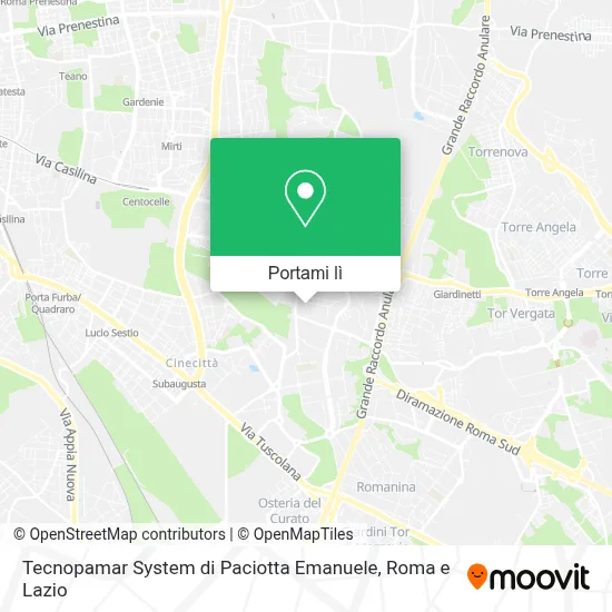 Mappa Tecnopamar System di Paciotta Emanuele