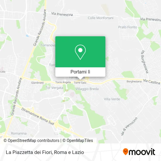 Mappa La Piazzetta dei Fiori