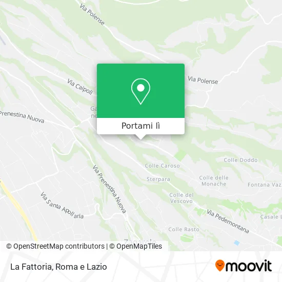 Mappa La Fattoria