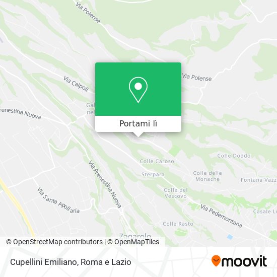 Mappa Cupellini Emiliano