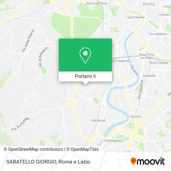 Mappa SABATELLO GIORGIO