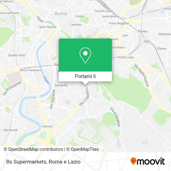Mappa Bs Supermarkets