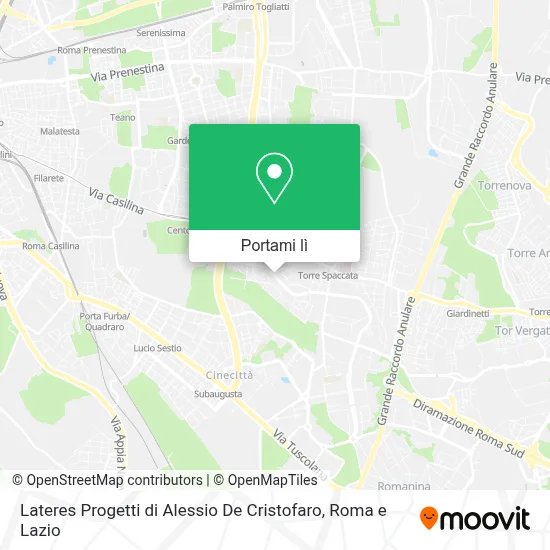 Mappa Lateres Progetti di Alessio De Cristofaro