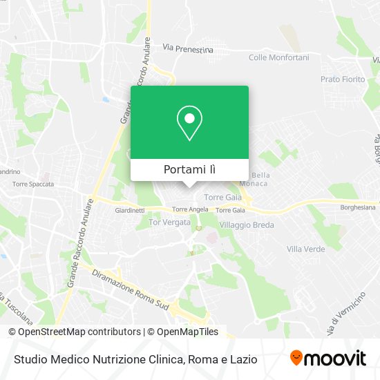 Mappa Studio Medico Nutrizione Clinica