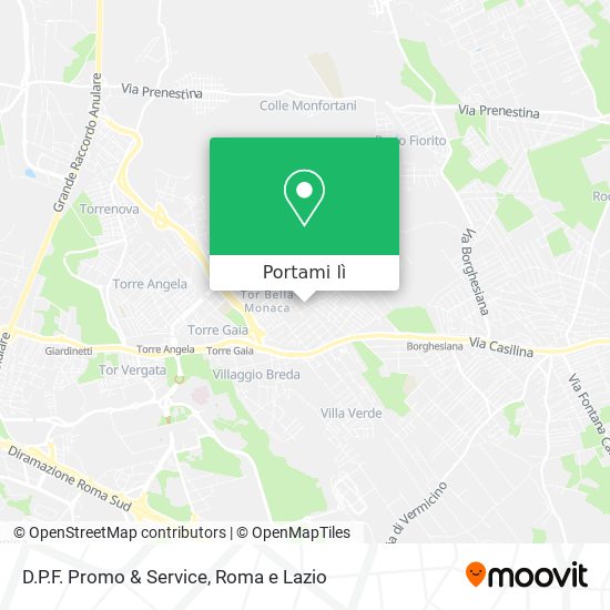 Mappa D.P.F. Promo & Service