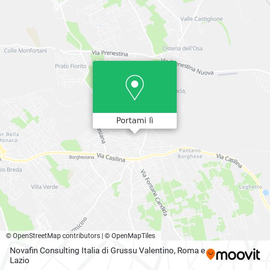 Mappa Novafin Consulting Italia di Grussu Valentino