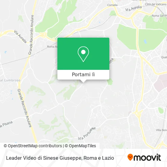 Mappa Leader Video di Sinese Giuseppe