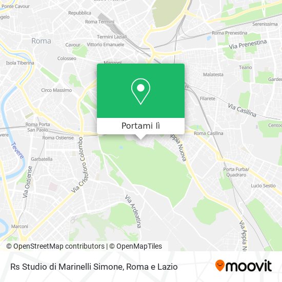 Mappa Rs Studio di Marinelli Simone