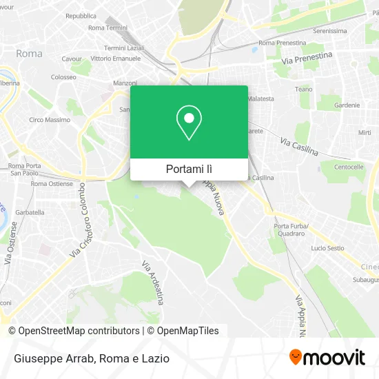 Mappa Giuseppe Arrab