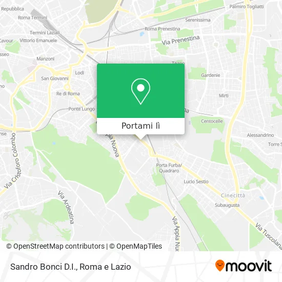 Mappa Sandro Bonci D.I.