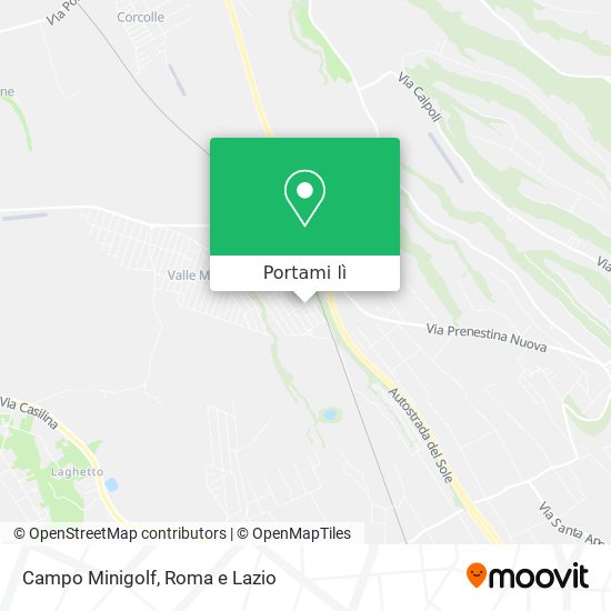 Mappa Campo Minigolf