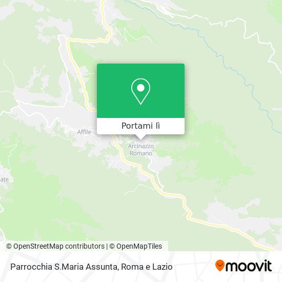 Mappa Parrocchia S.Maria Assunta