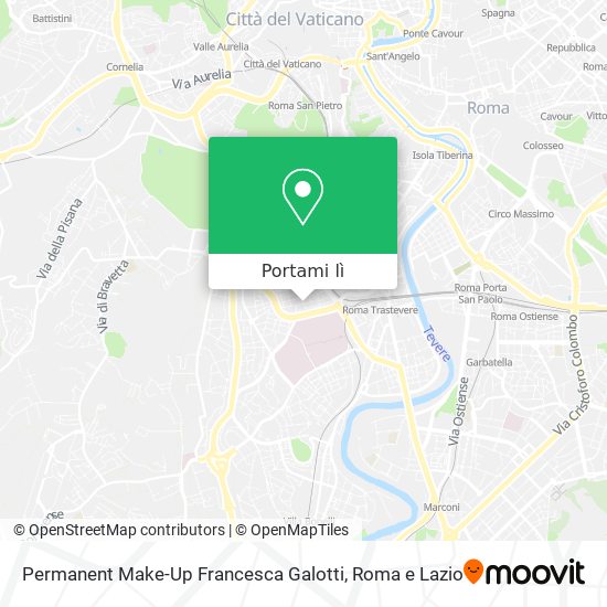 Mappa Permanent Make-Up Francesca Galotti