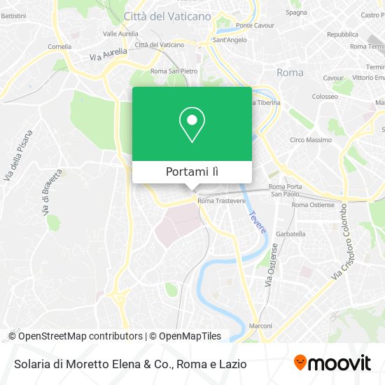 Mappa Solaria di Moretto Elena & Co.