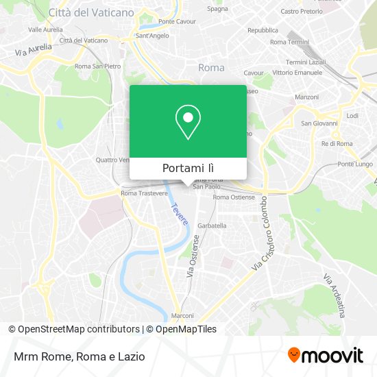 Mappa Mrm Rome