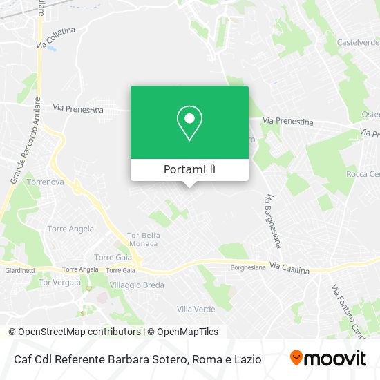 Mappa Caf Cdl Referente Barbara Sotero