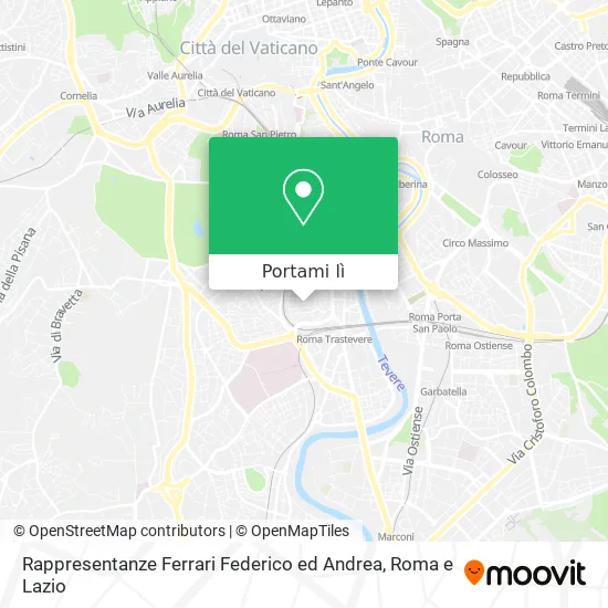 Mappa Rappresentanze Ferrari Federico ed Andrea