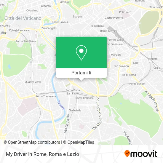 Mappa My Driver in Rome