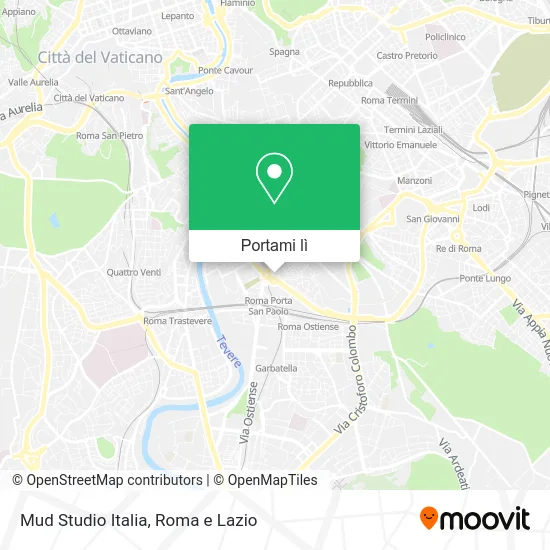 Mappa Mud Studio Italia