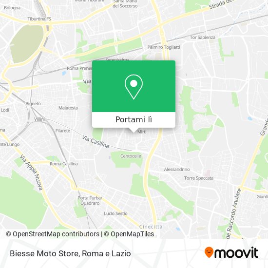 Mappa Biesse Moto Store