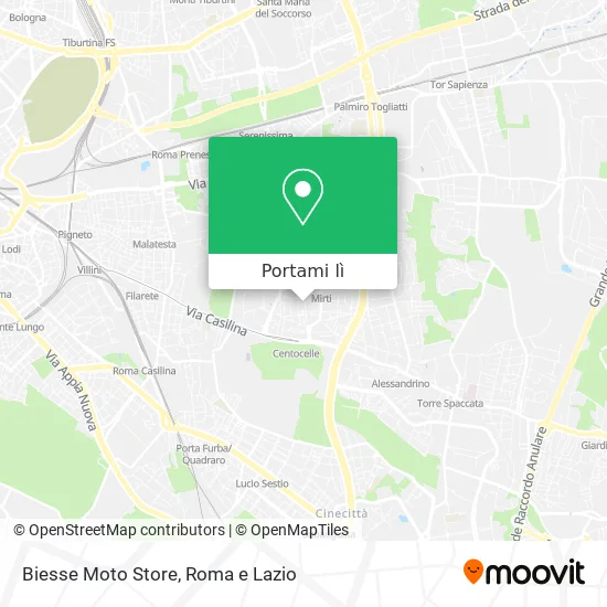 Mappa Biesse Moto Store