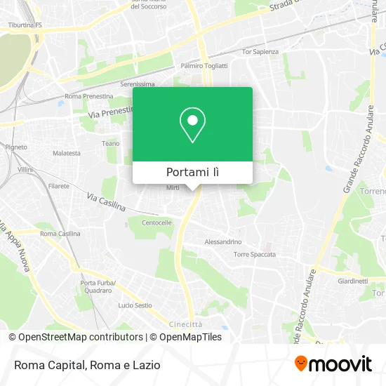 Mappa Roma Capital