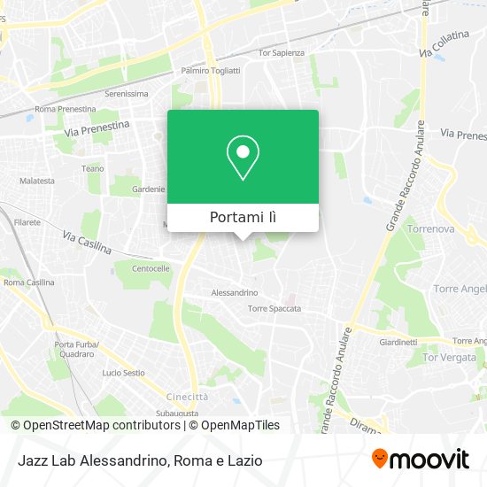 Mappa Jazz Lab Alessandrino